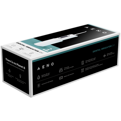 Aeno DI1 white dental irrigator 100 PSI 200 ml 12 programs