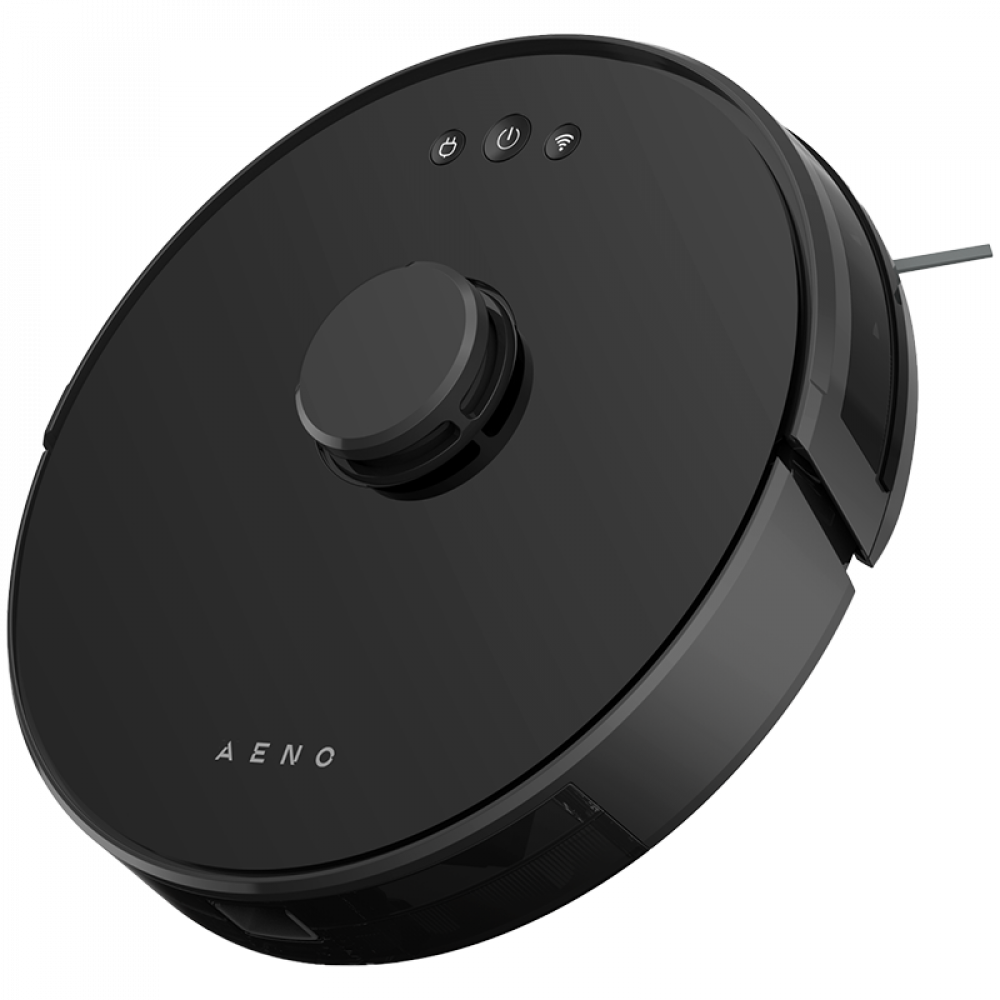 2-in-1 Robot Vacuum Cleaner 2500Pa with Map Aeno RC3S Black