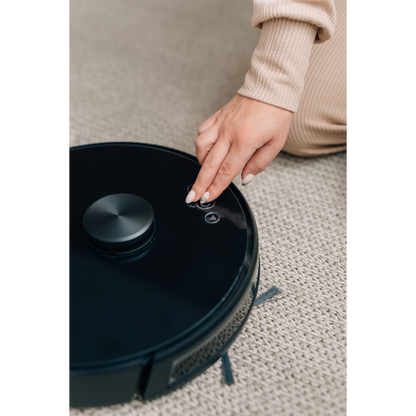 2-in-1 Robot Vacuum Cleaner 2500Pa with Map Aeno RC3S Black