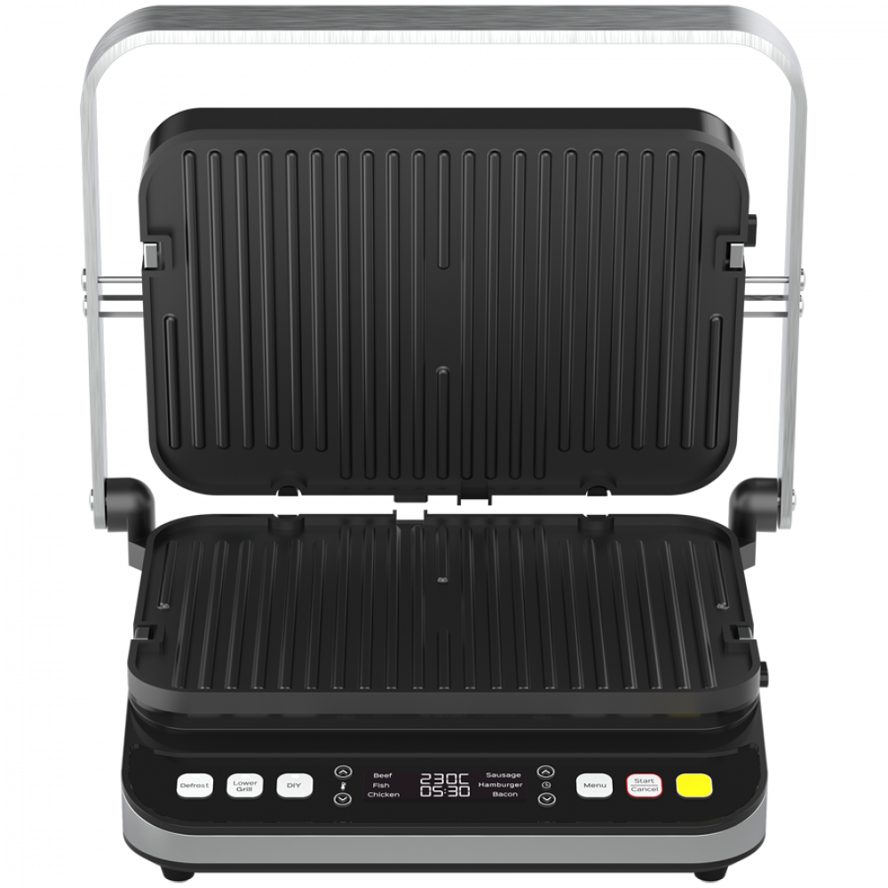 Aeno EG5 Black 2000W Electric Grill, 6 Programs, 320x220
