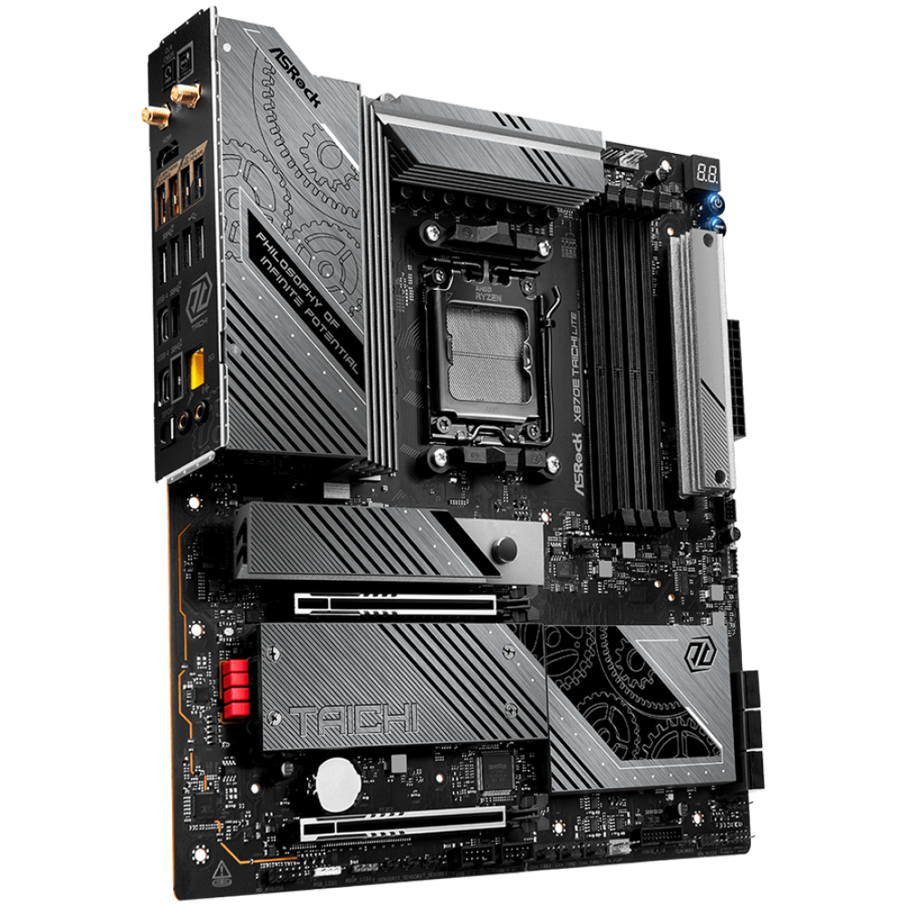ASROCK X870E Taichi Lite Socket AM5 EATX Mainboard