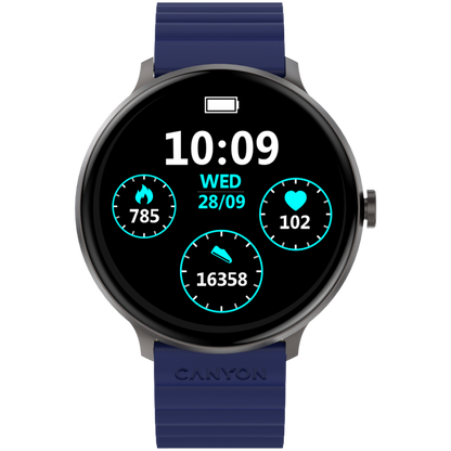 Smartwatch with sports functions Canyon SW-69 blue-yellow