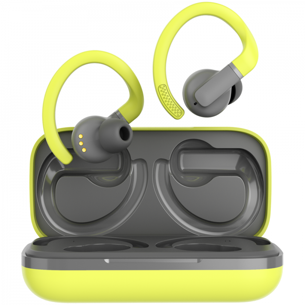 Canyon OnRun 11 Sport In-Ear Headphones Green with Qi Charging