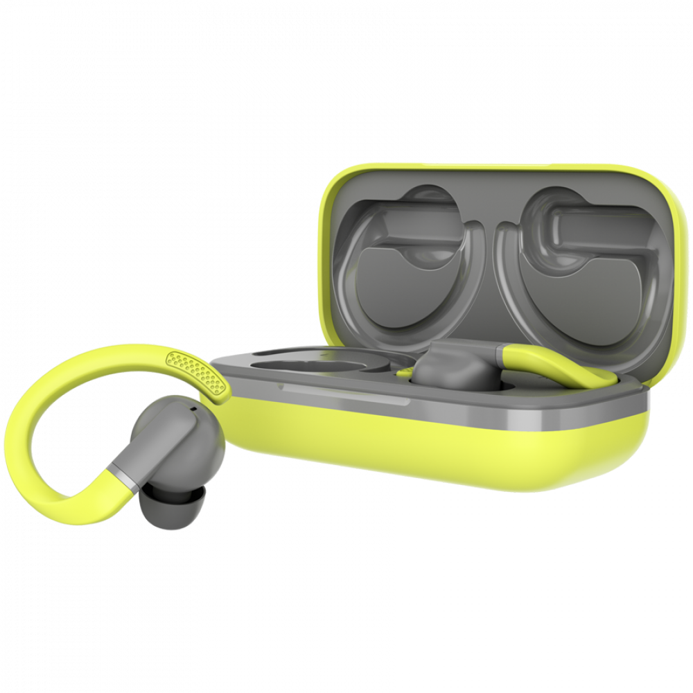 Canyon OnRun 11 Sport In-Ear Headphones Green with Qi Charging
