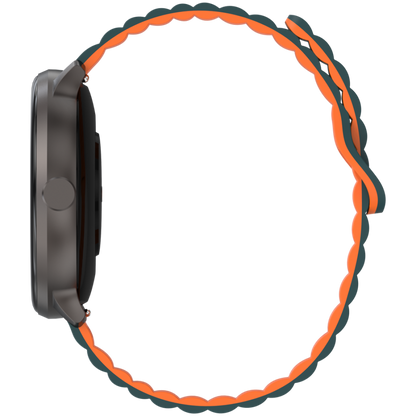 Smartwatch mit Sportfunktionen Canyon SW-69 grün-orange