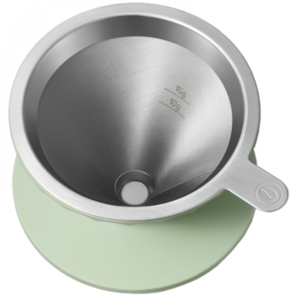 Buydeem CD1024 Teekanne mit Tassen 350 ml Grün