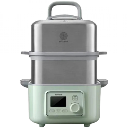 Elektrischer Dampfgarer 10L Buydeem G564+A501 grün