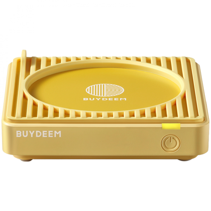 Tassenwärmer Buydeem OA2001 24W für Kaffee Tee Pastellgelb