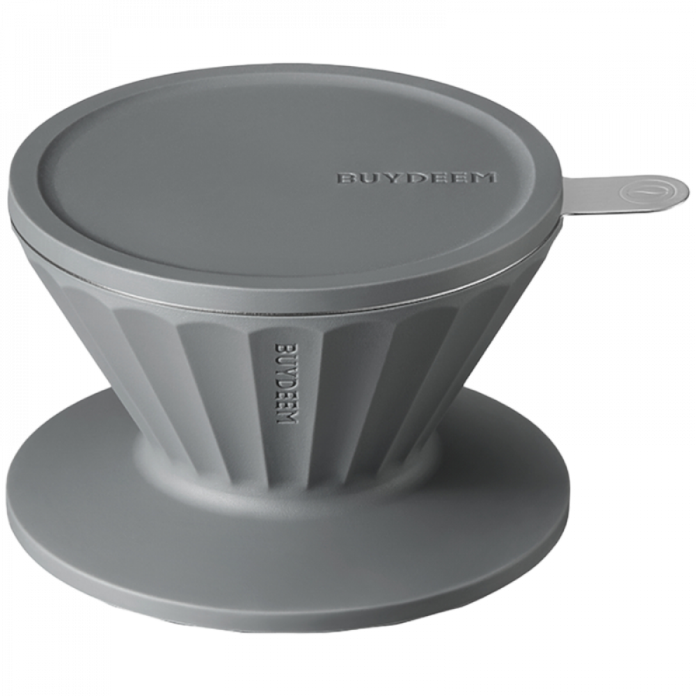 Buydeem CD1024 Pour Over Coffee and Tea Brewer Set 350ml Grey
