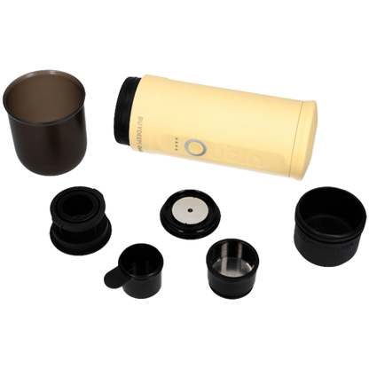 Portable Coffee Maker Buydeem OutIn OTEM 01 90 W Yellow