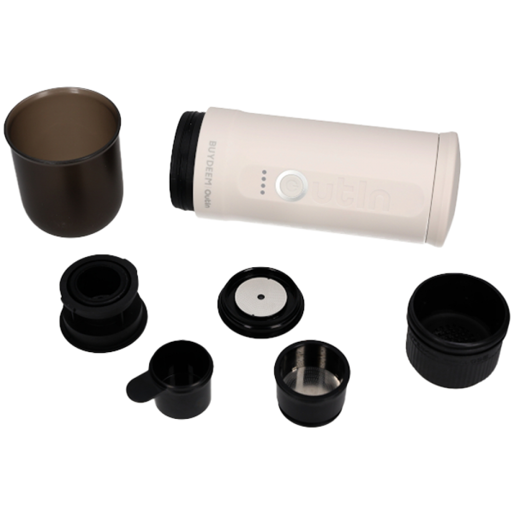 OutIn Nano x Buydeem Portable Coffee Maker Pearl White
