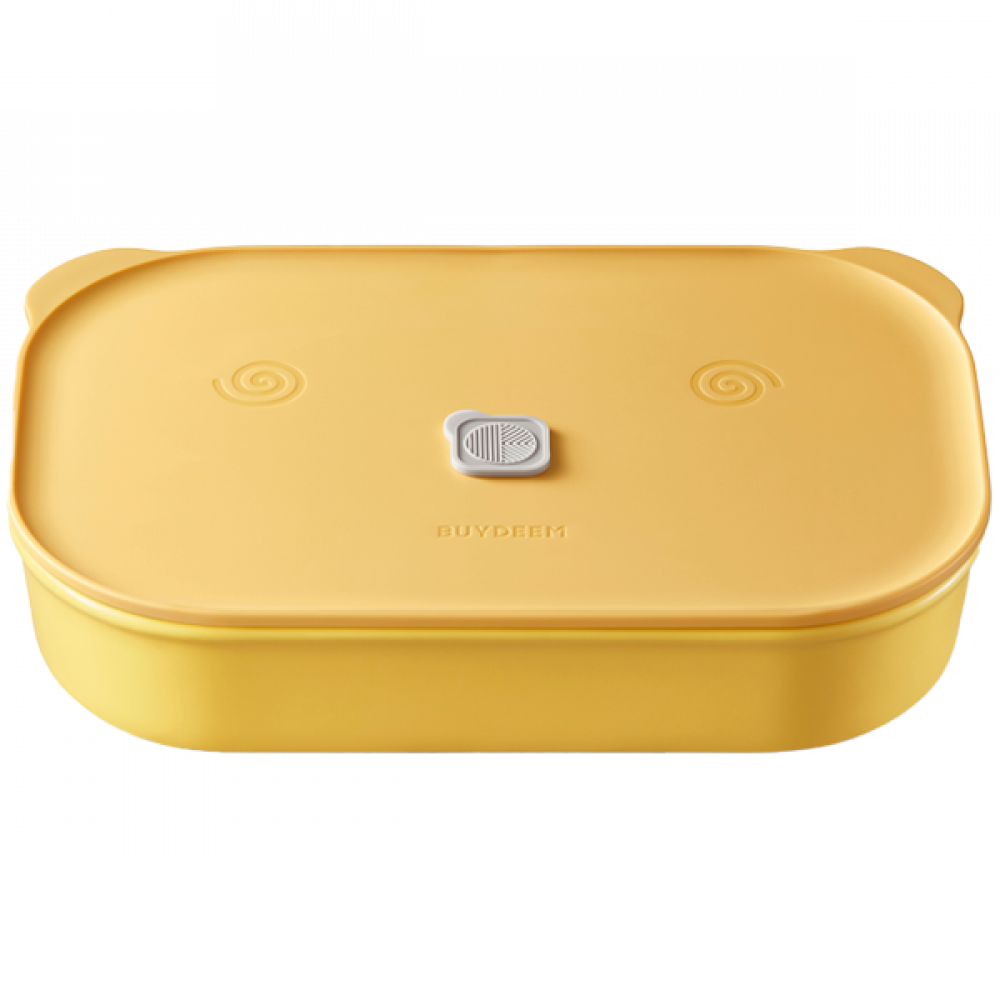Ceramic Food Container 1l Buydeem CT3008 Pastel Yellow
