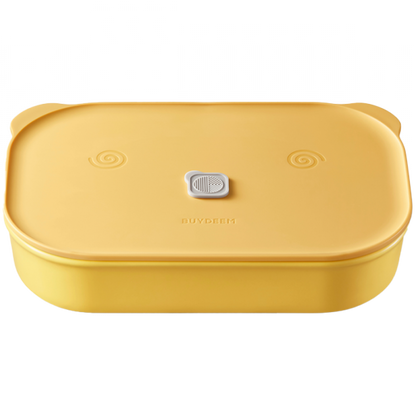 Ceramic Food Container 1l Buydeem CT3008 Pastel Yellow