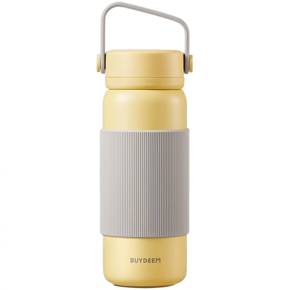 Buydeem CD1011 Thermos with Infuser 400 ml Pastel Yellow