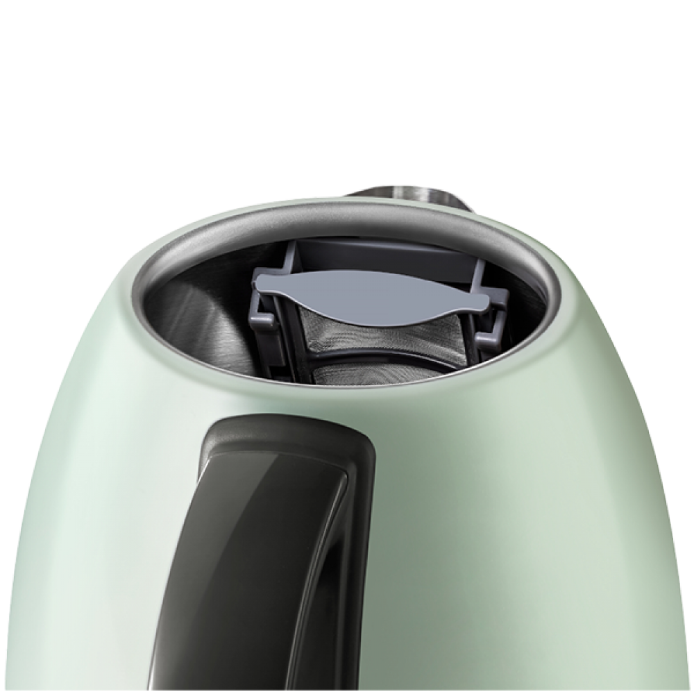 Buydeem K640 Wasserkocher 1,7l 2400W Retro Pastellgrün