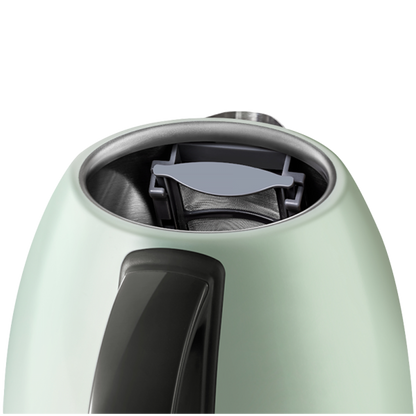 Buydeem K640 Wasserkocher 1,7l 2400W Retro Pastellgrün