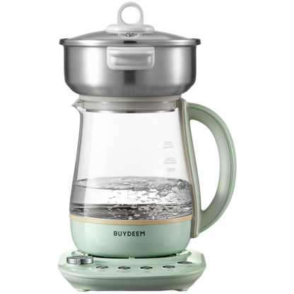 Buydeem K1594T 1200W Multifunctional Cooking Device, Green