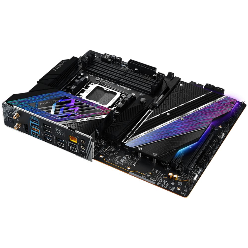 Motherboard ASROCK X870E Nova WIFI Socket AM5 DDR5 8200 MHz