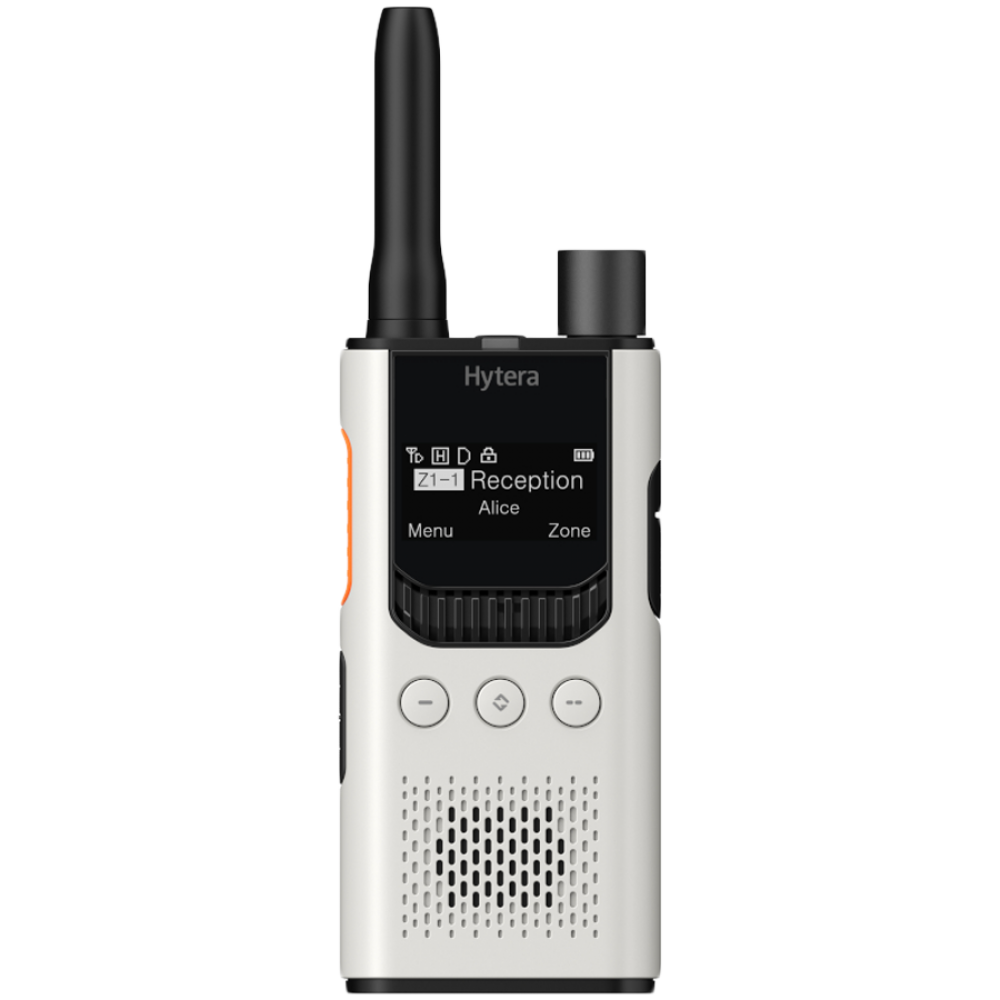 HYTERA Radio DMR/analog HYT S35 UHF 400 470 MHz 2200 mAh BT 5.0 Białe