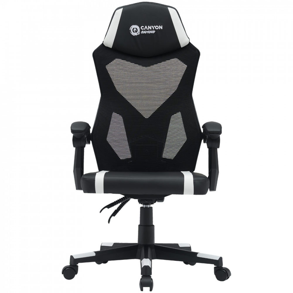 Canyon MCH01 Ergonomic Mesh Gaming Chair Black and White