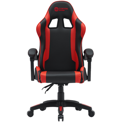 Ergonomischer Gaming-Stuhl schwarz-rot Canyon SGCH2 schwarz rot