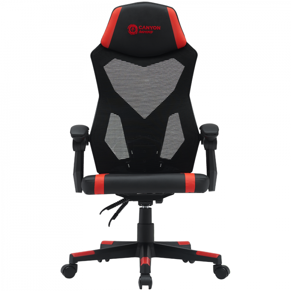 Canyon MCH01 Ergonomic Mesh Gaming Chair Black-Red