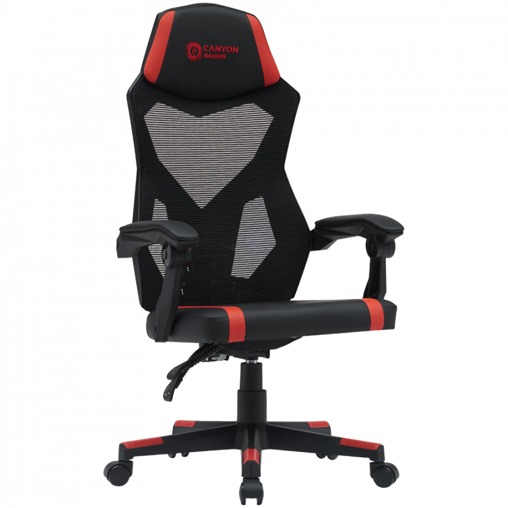 Canyon MCH01 Ergonomic Mesh Gaming Chair Black-Red