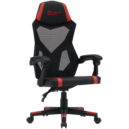 Canyon MCH01 Ergonomic Mesh Gaming Chair Black-Red