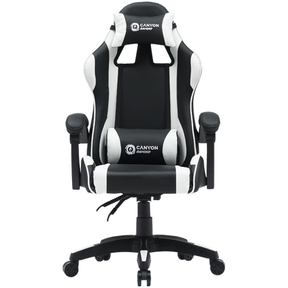 Ergonomic Gaming Chair Black-White Canyon SGCH2 Black-White