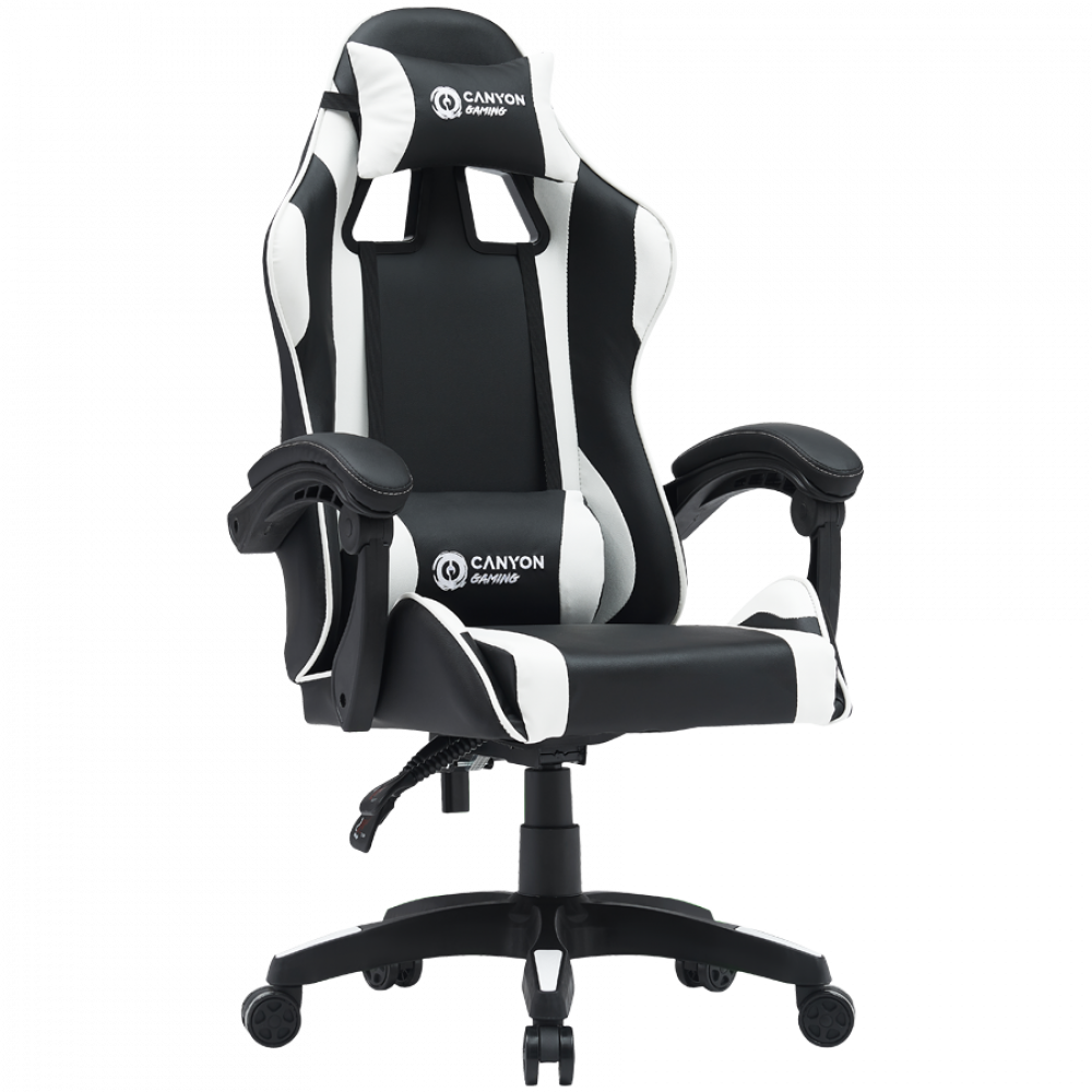 Ergonomic Gaming Chair Black-White Canyon SGCH2 Black-White