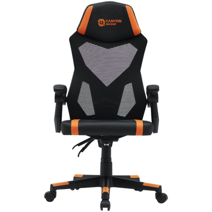 Canyon MCH01 Orange Mesh Ergonomic Gaming Chair