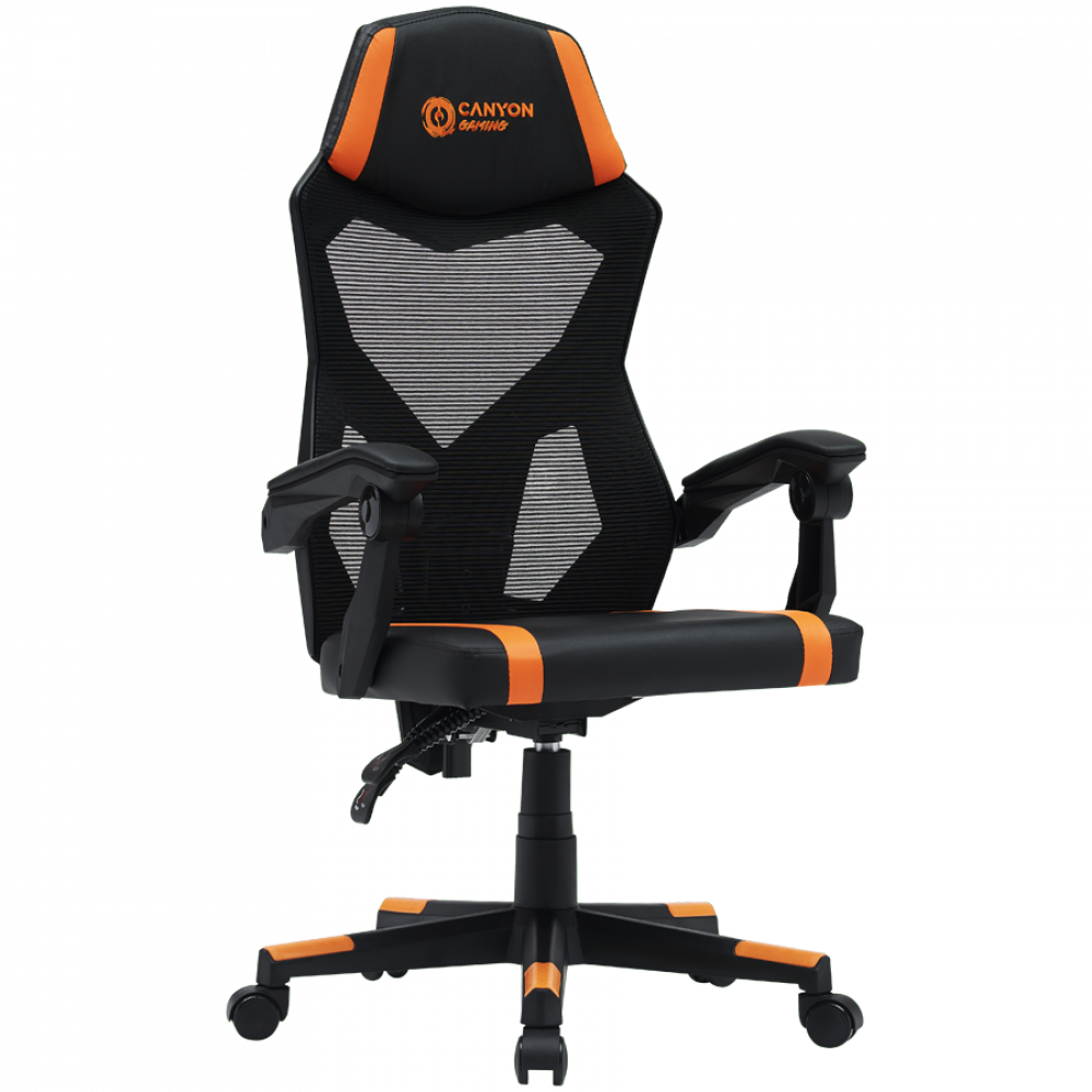 Canyon MCH01 Orange Mesh Ergonomic Gaming Chair