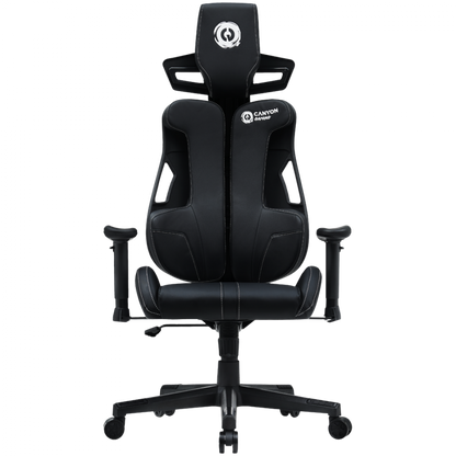 Fotel gamingowy ergonomiczny dla gracza Canyon ABCH01 czarny