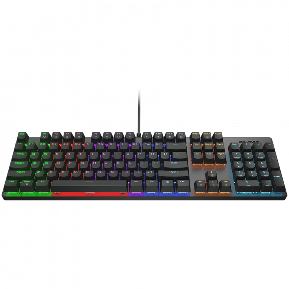 Gaming mechanische Tastatur COUGAR Ultimus EX mit RGB-Beleuchtung, schwarz