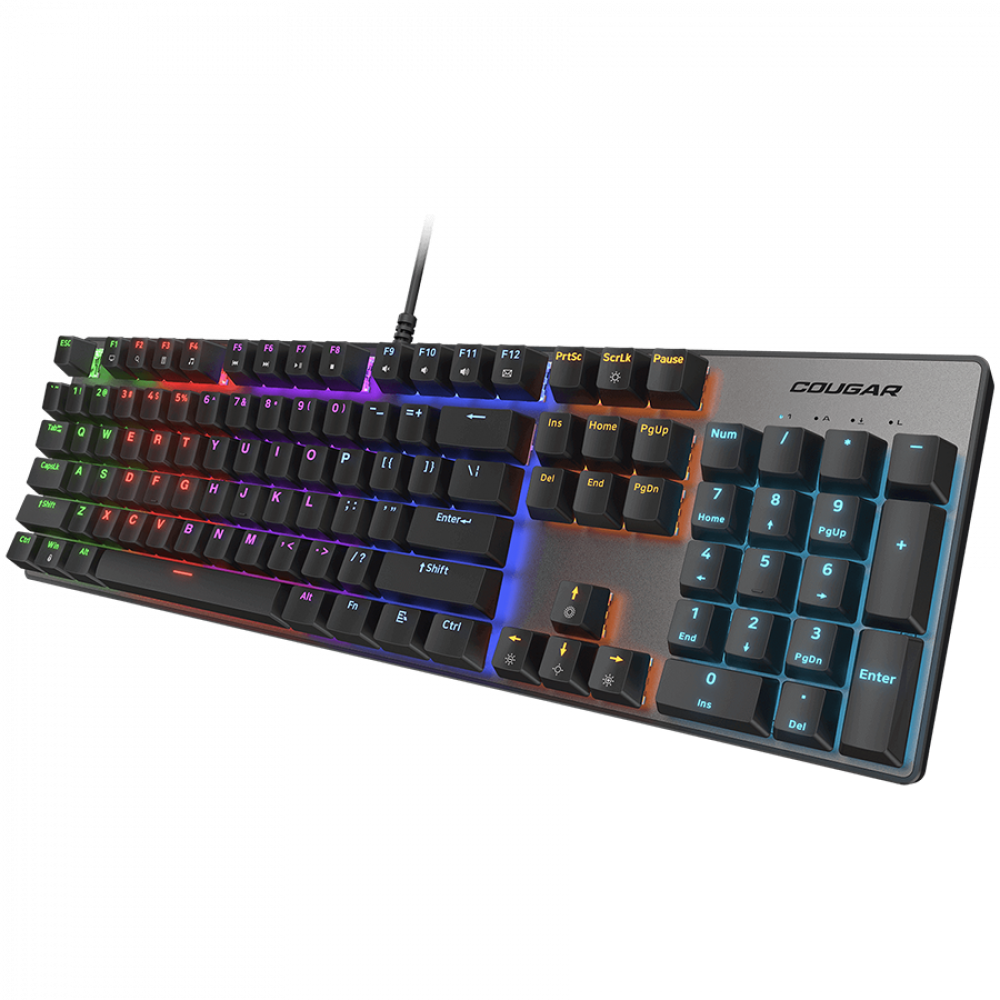 Gaming mechanische Tastatur COUGAR Ultimus EX mit RGB-Beleuchtung, schwarz