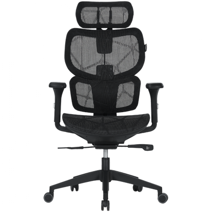 Ergonomischer Gaming-Stuhl mit Mesh-Gewebe Canyon MOCH01 schwarz