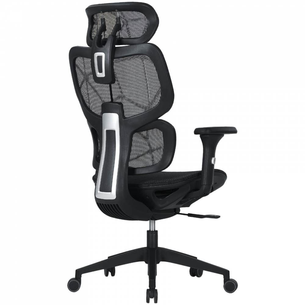 Ergonomischer Gaming-Stuhl mit Mesh-Gewebe Canyon MOCH01 schwarz
