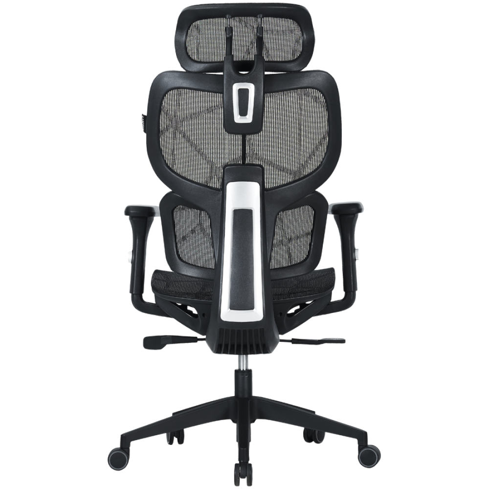 Ergonomischer Gaming-Stuhl mit Mesh-Gewebe Canyon MOCH01 schwarz