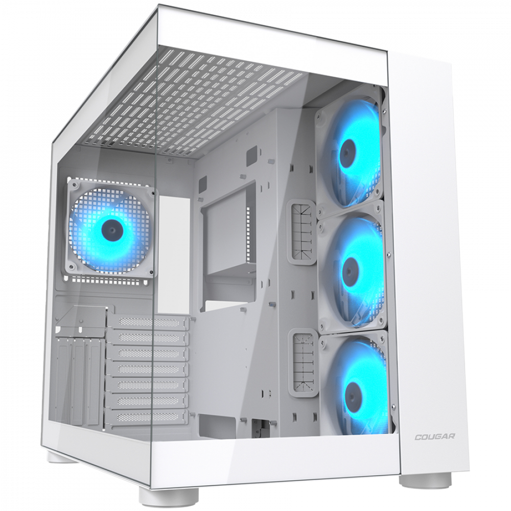 PC Case COUGAR FV150 RGB Mid Tower White