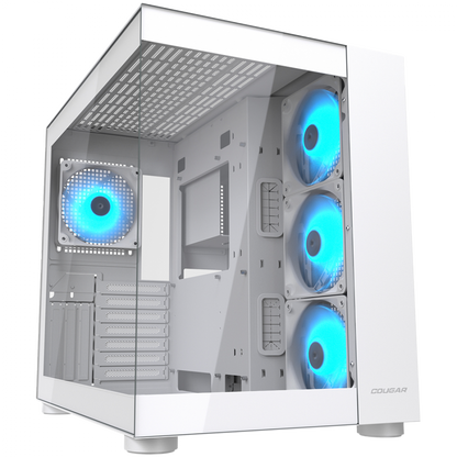 PC Case COUGAR FV150 RGB Mid Tower White