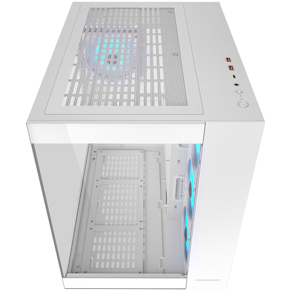 PC Case COUGAR FV150 RGB Mid Tower White