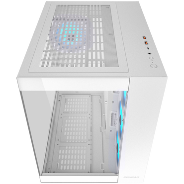 Obudowa PC COUGAR FV150 RGB Midi Tower biała