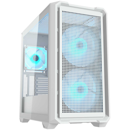 COUGAR MX600 RGB White Mini Tower PC Case