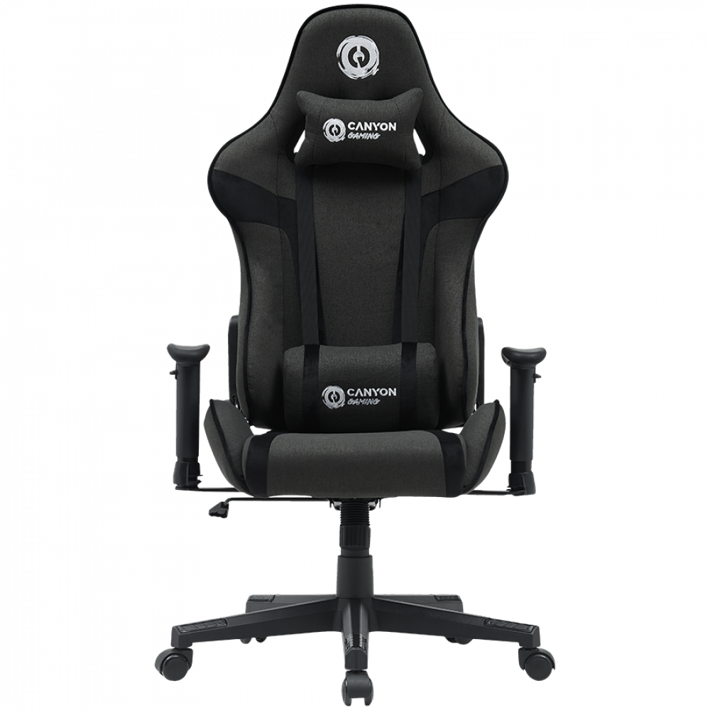 Ergonomischer Gaming-Stuhl Stoff Canyon FCH01 Grau