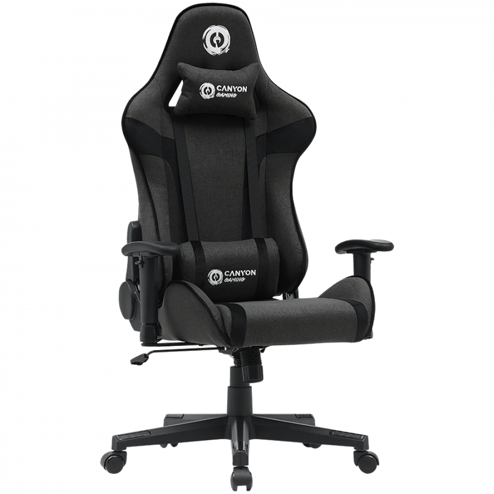 Ergonomischer Gaming-Stuhl Stoff Canyon FCH01 Grau