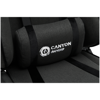 Ergonomischer Gaming-Stuhl Stoff Canyon FCH01 Grau