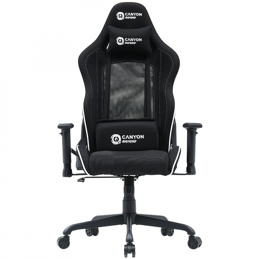 Canyon MCCH01 Ergonomic Gaming Chair Black with Cushion