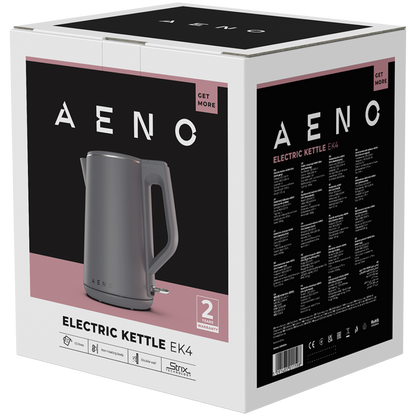 Electric Kettle 1.5L Aeno EK4 dark grey