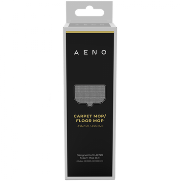 Microfiber overlay for steam mop 268 x 155 mm Aeno ASMCM1 white