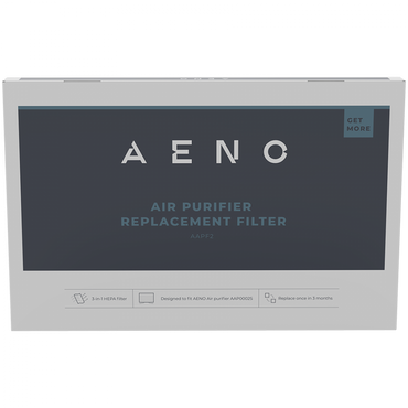 HEPA-13-Filter mit Aktivkohle für Aeno AAPF2 Luftreiniger, schwarz
